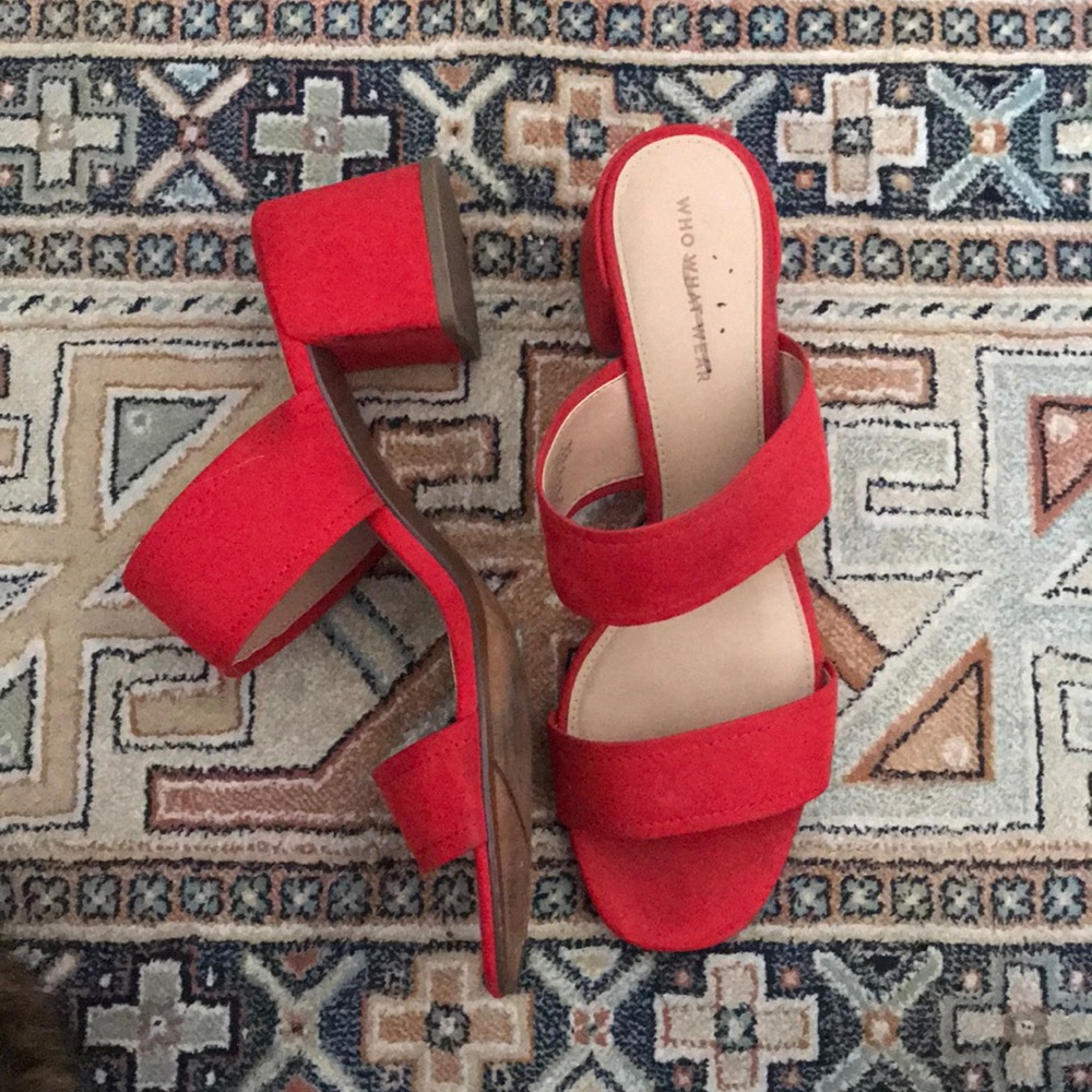 Red shoes